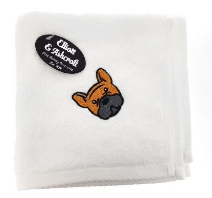 Picture of E&A - French Bulldog Facecloth
