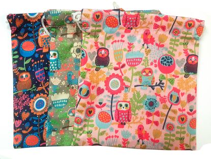 Picture of Owl Design Toiletry Bags 22x24cm