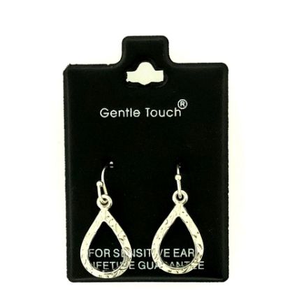 Picture of 024 Gentle Touch - Drop Silver Teardrop