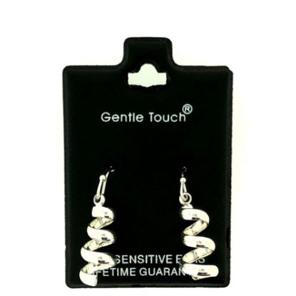 Picture of 025 Gentle Touch - Drop Silver Spiral