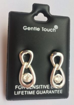 Picture of 058 Gentle Touch - Chain Drop Earrings