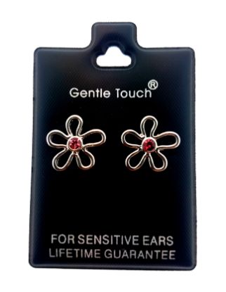 Picture of 089 Gentle Touch - Flower Crystal Stud