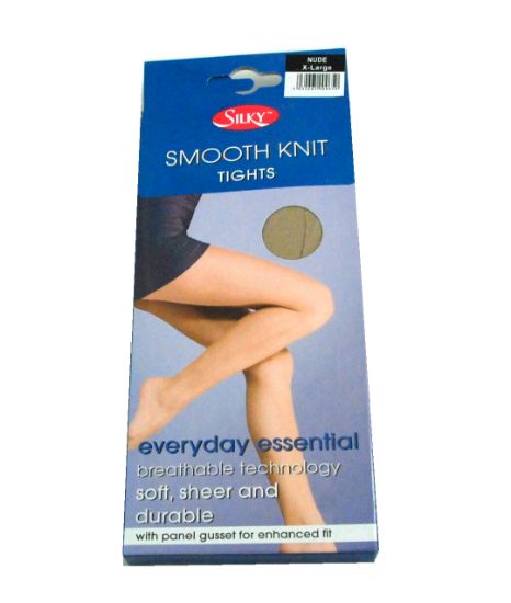 Picture of Smooth Knit Tights - XL 48-54 - Nude