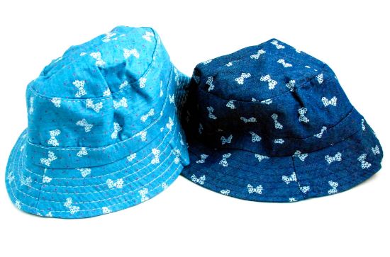 Picture of Kids Denim Hats - 2 Shades
