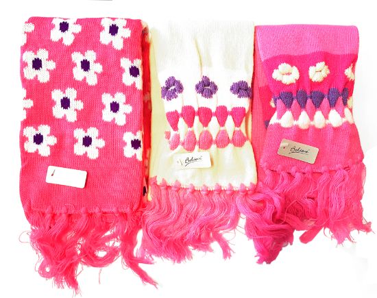 Picture of Girls Scarves Mixed - Z VAT