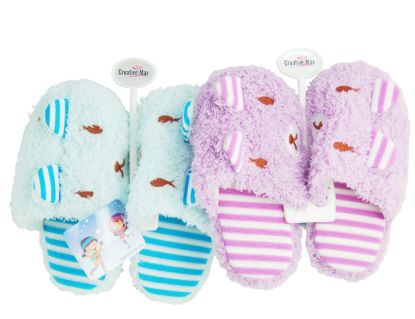 Picture of Kids - Slippers Blue/Lilac - Z VAT
