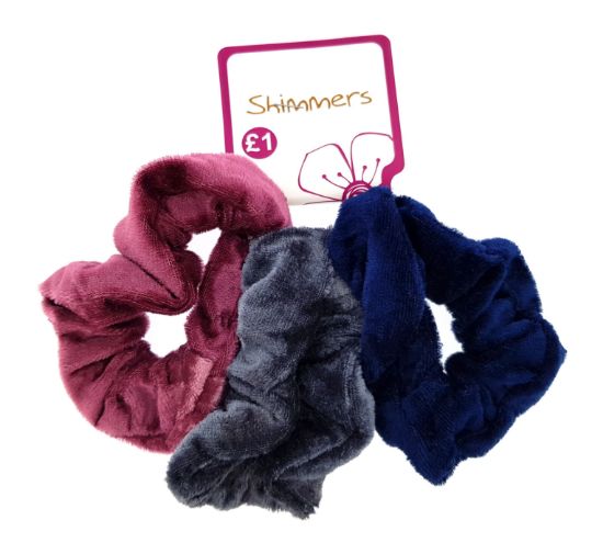 Picture of Shimmers - Velvet Scrunchies