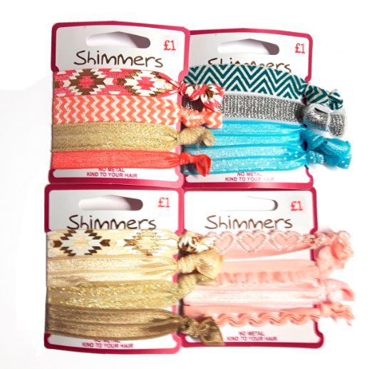 Picture of Shimmers - No Snag Tied Elastics