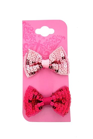 Picture of Sequin Bow Clips