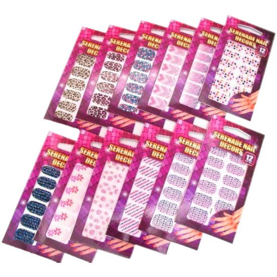 Picture of Serenade - Gel Nail Decors - 12 Designs