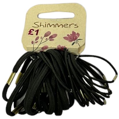 Picture of Shimmers - Essentials Black Elastics