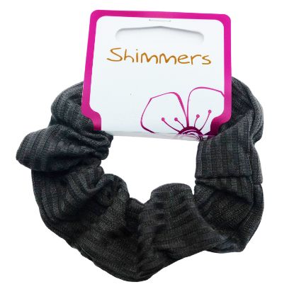 Picture of Shimmers - Ridged Scrunchies - Dark