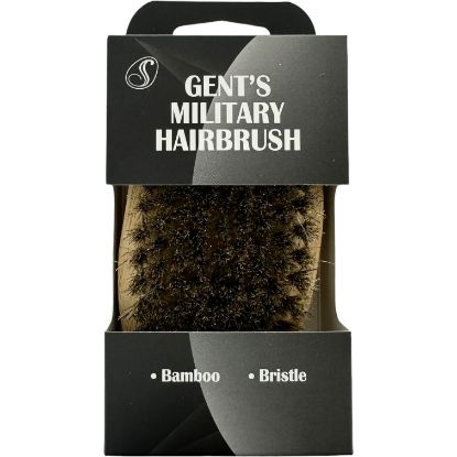 Picture of Serenade - Gents Military BAMBOO Hairbrush