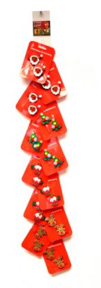 Picture of Xmas - Mixed Small Hair Clips
