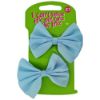 Picture of ICB - 2Pk Satin Bow Clips