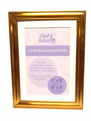 Picture of Photo Frame Gold 15.5x20.5cm