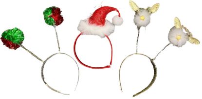 Picture of Christmas Alice Bands - mixed designs