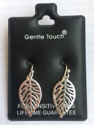 Picture of 117 Gentle Touch - Leaf Earrings