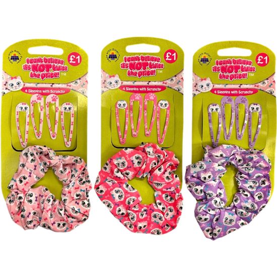Picture of ICB - Cat Scrunchy & Sleepin Set