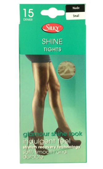 Picture of Shine Tights -Small 32-36" - Nude
