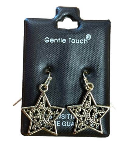 Picture of 124 Gentle Touch - Star Earrings