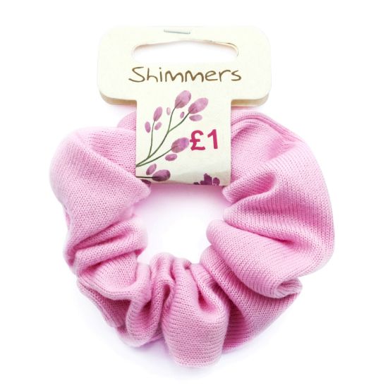 Picture of Shimmers - Soft Pink and Peach Scrunchy