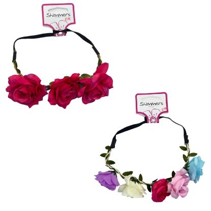 Picture of Shimmers - Wide Flower Headband