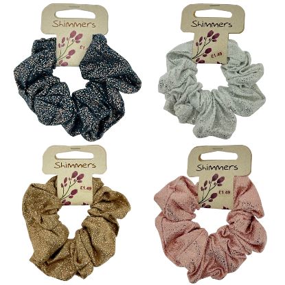 Picture of Shimmers - Gold Sepckle Scrunchy