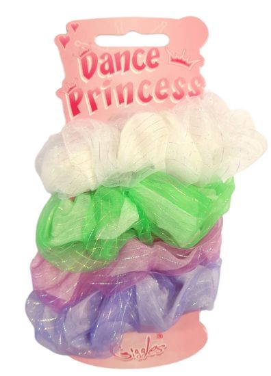 Picture of Dance Princess - 4 Hair Scrunchies