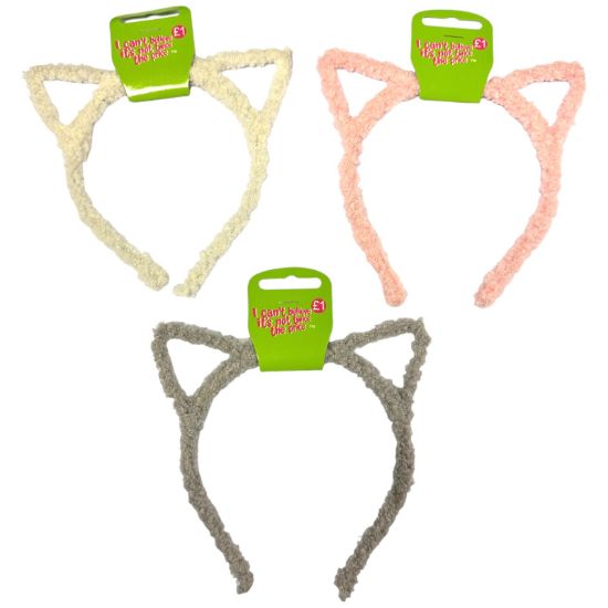 Picture of ICB - Wooly Cat Ear Alice Band