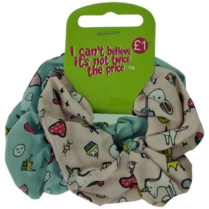 Picture of ICB - Cartoon Scrunchies 2-Pack