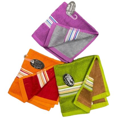 Picture of E&A - Colourful Facecloth 33x33cm