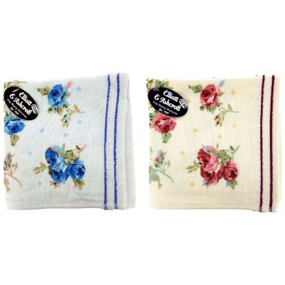 Picture of E&A - Floral Print Facecloth