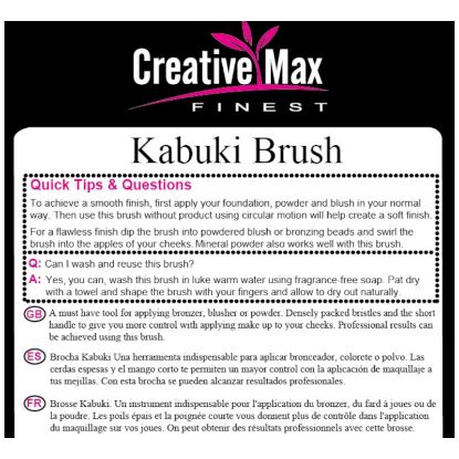 Picture of CMF - Kabuki Brush