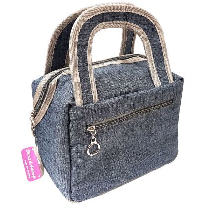 Picture of Denim Style Cool Lunch Bag 22x17x12cm