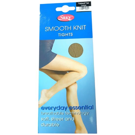 Picture of Smooth Knit Tights Large 42-48" Nat Tan