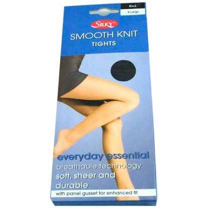 Picture of Smooth Knit Tights - XL 48"-54" - BLACK