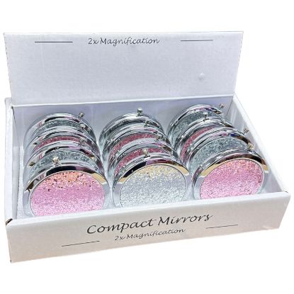 Picture of Glitter Compact Mirror