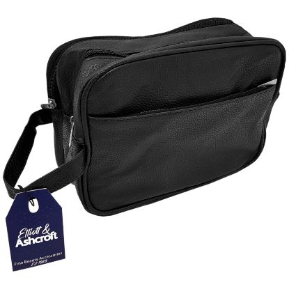 Picture of Large Black Toiletry Bag 9x27x18cm