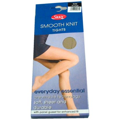 Picture of Smooth Knit Tights - XL 48-54 - NUDE