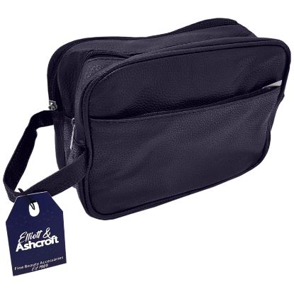 Picture of Large Navy Toiletry Bag 9x27x18cm