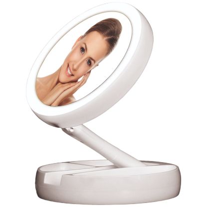 Picture of Super Compact Travel Mirror White