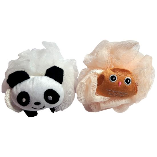 Picture of Panda/Owl Shower Puff