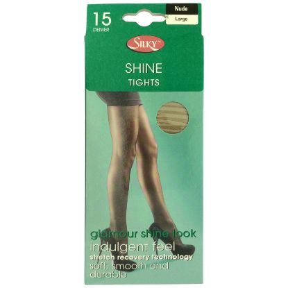 Picture of Shine Tights - Large 42-48" - Nude
