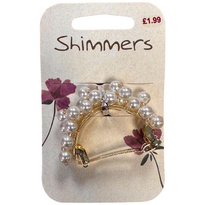Picture of Shimmers - Pearl Ponytail Barrette