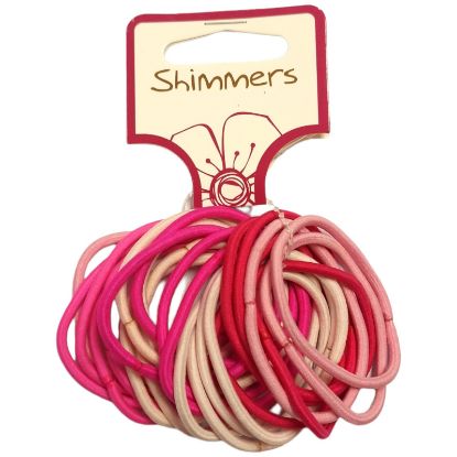 Picture of Shimmers - Pretty In Pink Elastics