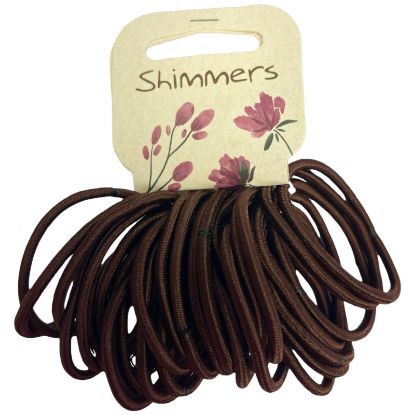 Picture of Shimmers - Brown No Metal Elastics