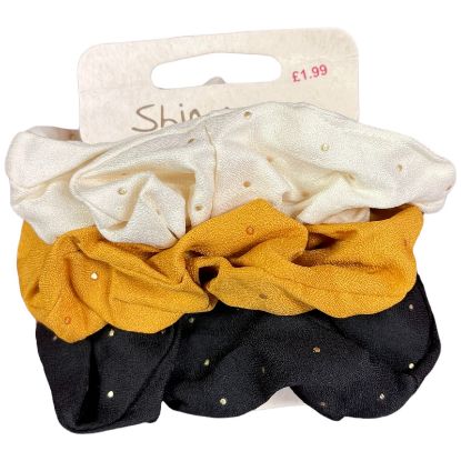 Picture of Shimmers - Triple Pack Scrunchies
