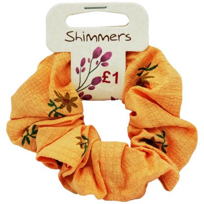 Picture of Shimmers - Flower Print Scrunchy