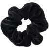 Picture of Shimmers - Premium Velvet Black Scrunchy